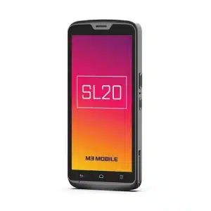 Le terminal mobile M3 Mobile SL20 est muni d'écran tactile HD compacte offrant une résolution exceptionnelle. Sa taille permet de le glisser dans la poche d'un pantalon