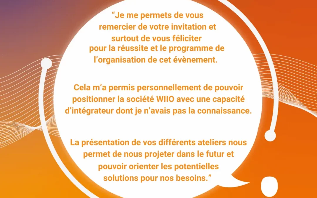 Retour sur l&rsquo;événement WIIO 2023