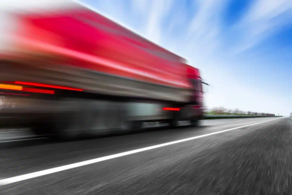 Traçabilité transport marchandise photo camion