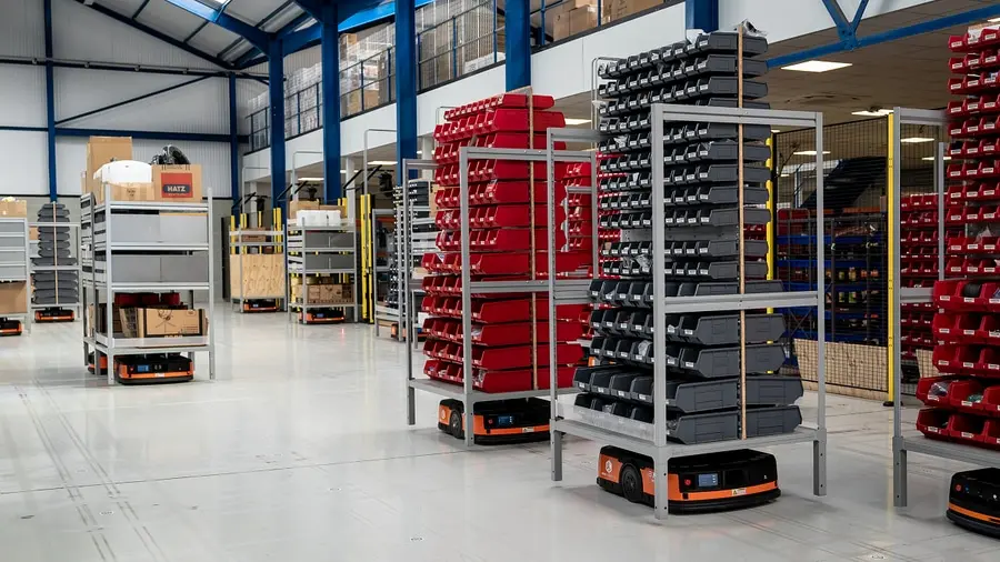 Goods to person flux tendusintralogistique hikrobot