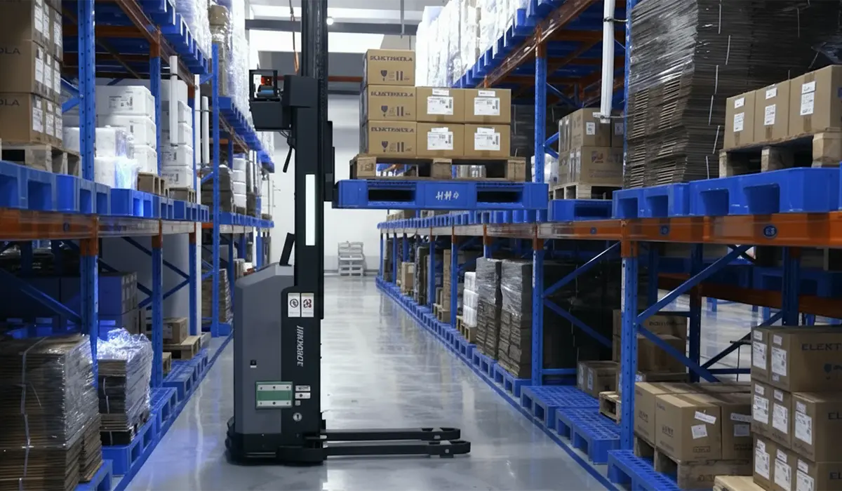 moving transport autonome entrepôt hikrobots